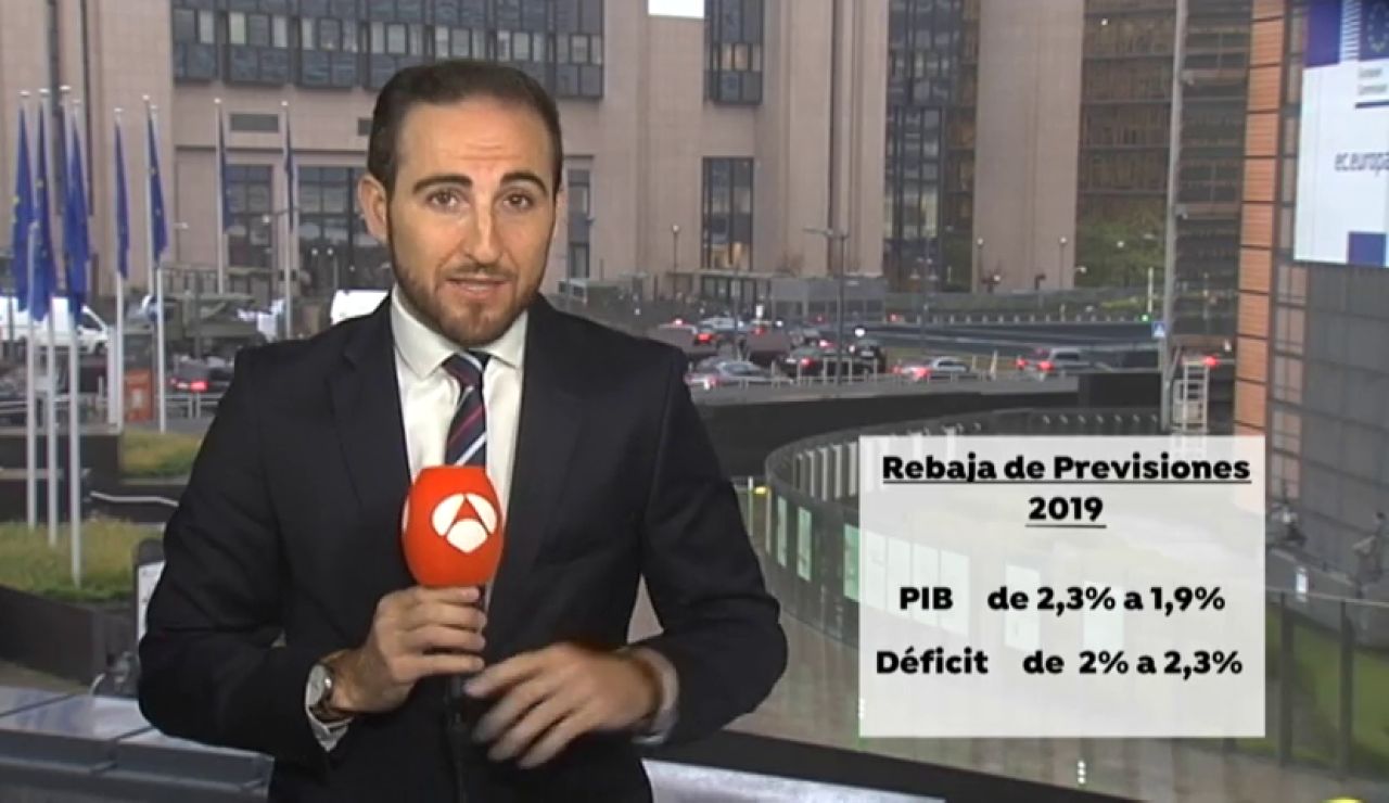REEMPLAZO Bruselas rebaja su previsión de crecimiento para España REEMPLAZO Bruselas rebaja su previsión de crecimiento para España