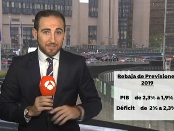 REEMPLAZO Bruselas rebaja su previsión de crecimiento para España