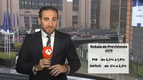REEMPLAZO Bruselas rebaja su previsión de crecimiento para España REEMPLAZO Bruselas rebaja su previsión de crecimiento para España