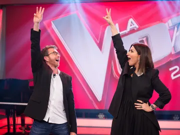 La espectacular coreografía de Laura Pausini con la sintonía de 'La Voz' La espectacular coreografía de Laura Pausini con la sintonía de 'La Voz'