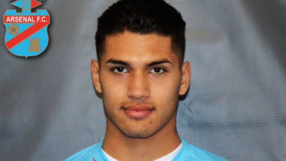 Alexis Salinas, jugador del Arsenal de Sarandí