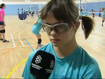 Laia, la niña con síndrome de Down, cumplirá su sueño en la Copa de Voleibol Laia, la niña con síndrome de Down, cumplirá su sueño en la Copa de Voleibol