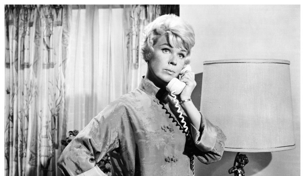 La actriz Doris Day en una de sus películas. La actriz Doris Day en una de sus películas.