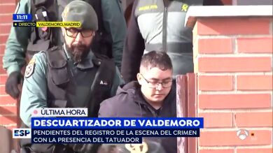 El cambio de imagen del 'carnicero tatuador' de Valdemoro en el registro de la casa donde habría descuartizado a una joven