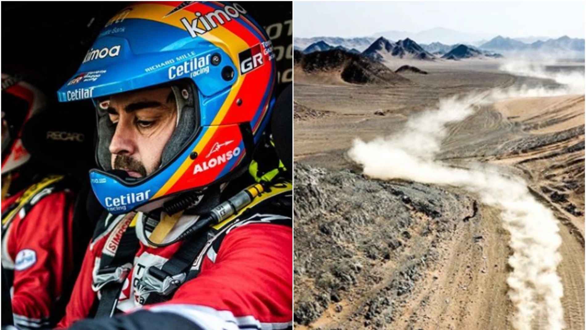 Fernando Alonso compitiendo en el rally Ula Neom Fernando Alonso compitiendo en el rally Ula Neom