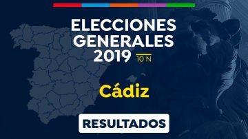 Elecciones generales 2019: Resultado de las elecciones generales en Cádiz el 10-N