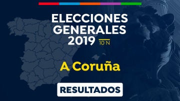 Elecciones generales 2019: Resultado de las elecciones generales en A Coruña el 10-N