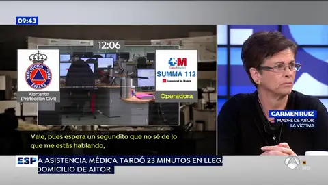 La asistencia médica tardó 23 minutos en llegar a casa de Aitor La asistencia médica tardó 23 minutos en llegar a casa de Aitor