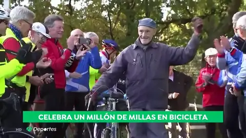 Un británico de 82 años logra recorrer 1.600.000 kilómetros con su bici Un británico de 82 años logra recorrer 1.600.000 kilómetros con su bici