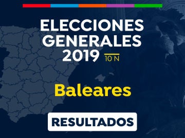 Elecciones generales 2019: Resultado de las elecciones generales en Baleares el 10-N