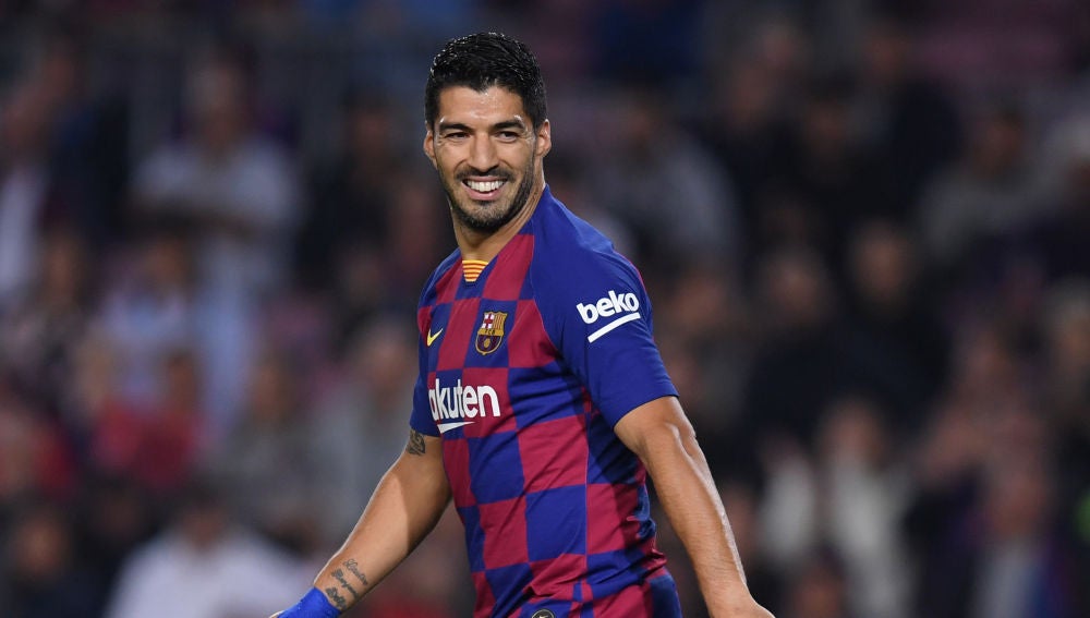 Luis Suárez se recupera de su lesión en el sóleo