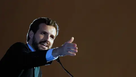 Pablo Casado durante un acto del PP Pablo Casado durante un acto del PP