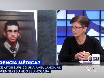 La madre de Aitor suplicaba una ambulancia