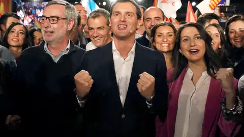Elecciones generales 2019: cierre de campaña de Ciudadanos Mitin en Barcelona