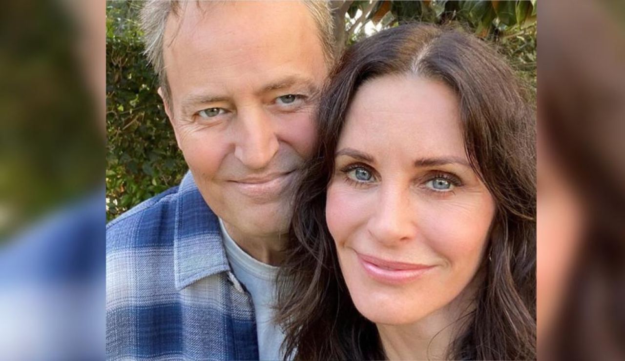 Courteney Cox y Matthew Perry Courteney Cox y Matthew Perry