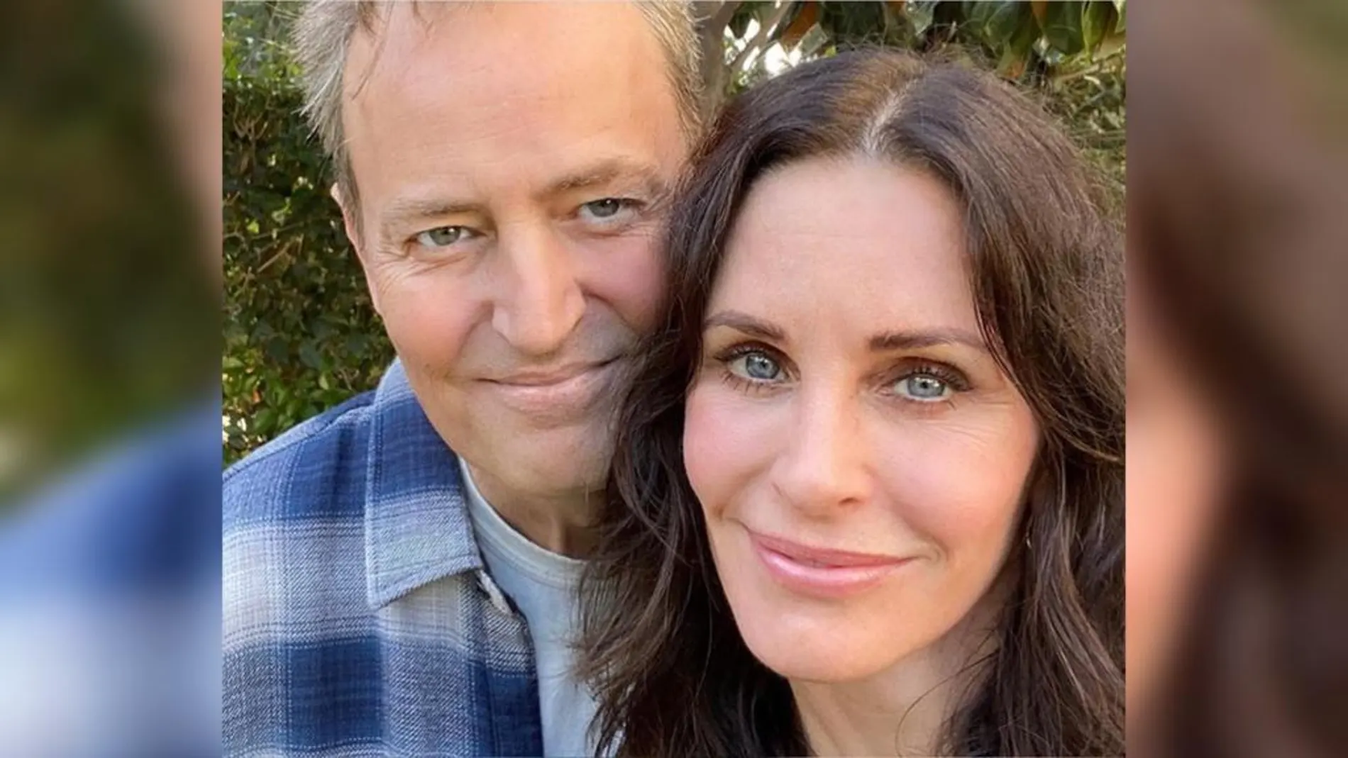 Courteney Cox y Matthew Perry Courteney Cox y Matthew Perry