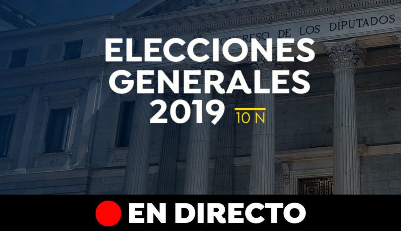 Elecciones generales 2019: Cierre de campaña del 10-N y última hora, en directo Elecciones generales 2019: Cierre de campaña del 10-N y última hora, en directo