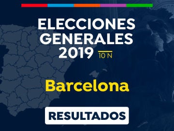 Elecciones generales 2019: Resultado de las elecciones generales en Barcelona el 10-N