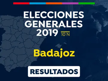 Elecciones generales 2019: Resultado de las elecciones generales en Badajoz el 10-N Elecciones generales 2019: Resultado de las elecciones generales en Badajoz el 10-N