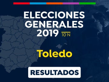 Elecciones generales 2019: Resultado de las elecciones generales en Toledo el 10-N