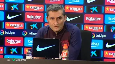 Valverde en sala de prensa Fútbol