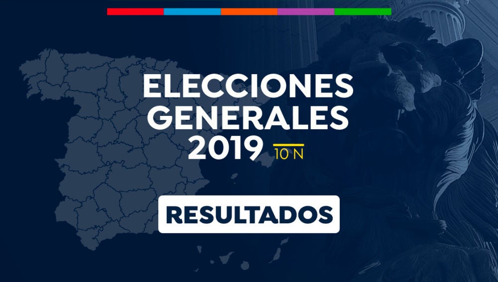 Resultado elecciones generales 2019 10N: Escrutinio y resultado de las Elecciones generales en España