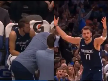 Luka Doncic, con los Mavericks Luka Doncic, con los Mavericks