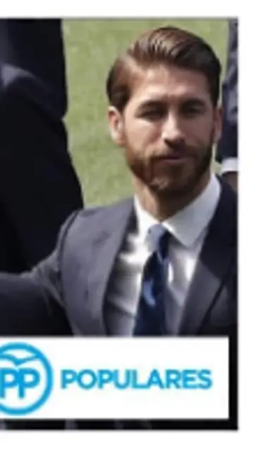 Sergio Ramos representando al Partido Popular Sergio Ramos representando al Partido Popular