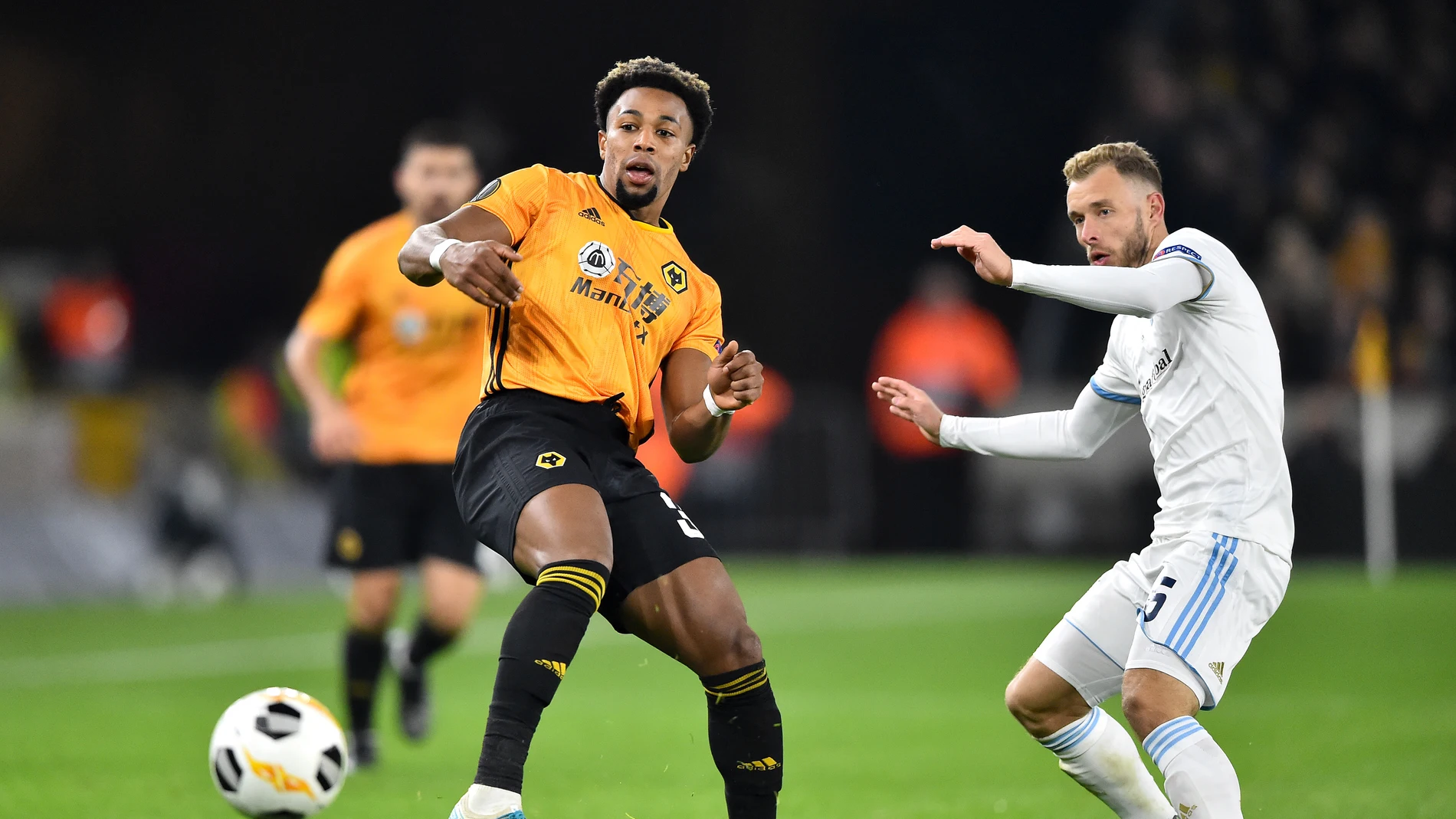 Adama Traoré, en un partido con el Wolverhampton Adama Traoré, en un partido con el Wolverhampton