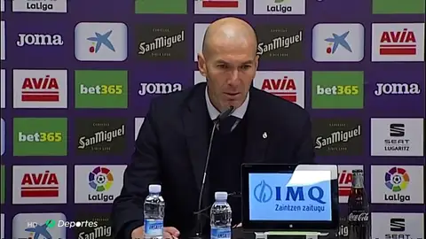 Zidane, sobre Valverde: "Cuando juega lo hace muy bien" Zidane, sobre Valverde: "Cuando juega lo hace muy bien"