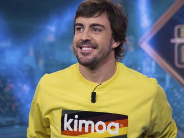 Fernando Alonso en 'El Hormiguero 3.0'