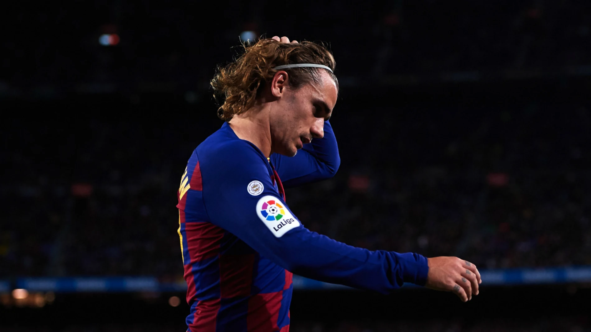 Antoine Griezmann, con el Barcelona Antoine Griezmann, con el Barcelona