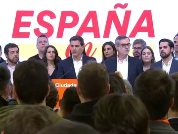 Albert Rivera tras el resultado de las elecciones generales Albert Rivera tras el resultado de las elecciones generales