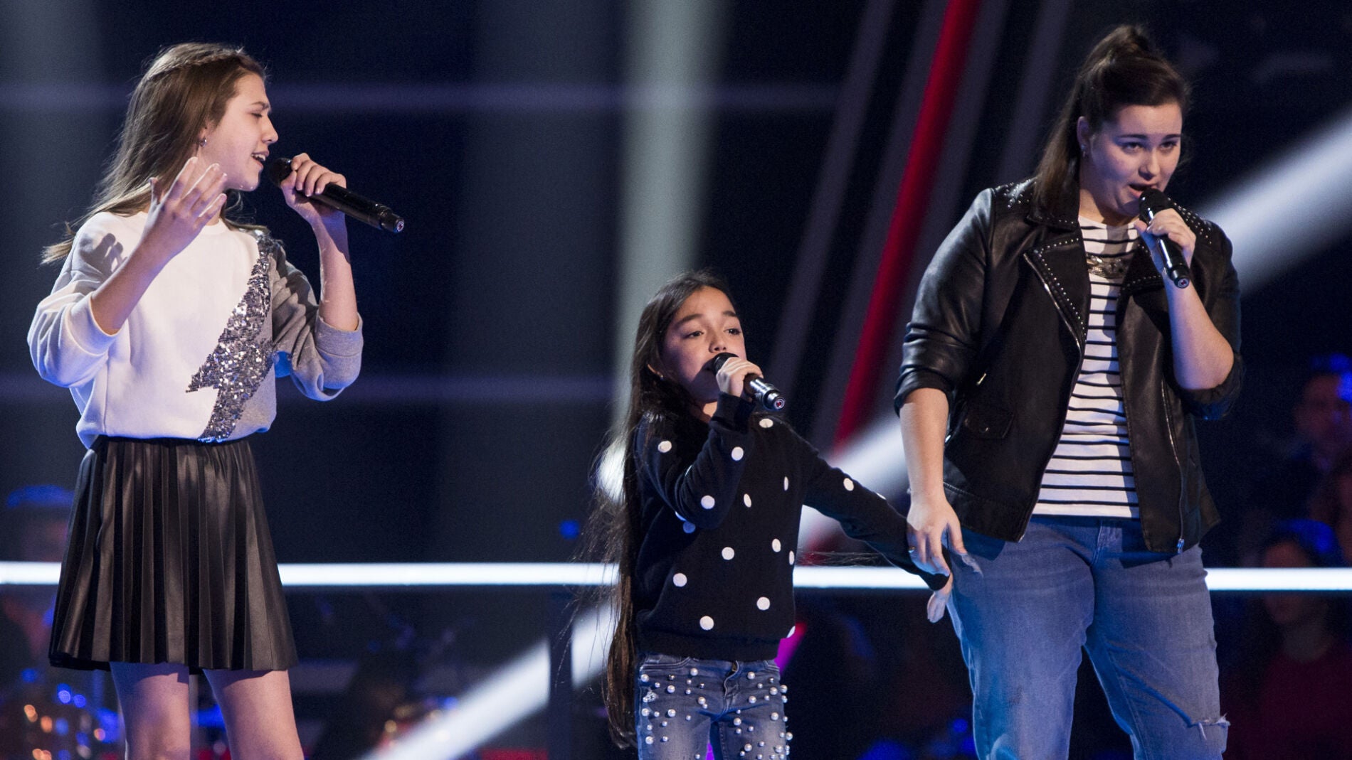 El duende flamenco de tres talents conquista el plat&oacute; con 'Mientes' en las Batallas de 'La Voz Kids'