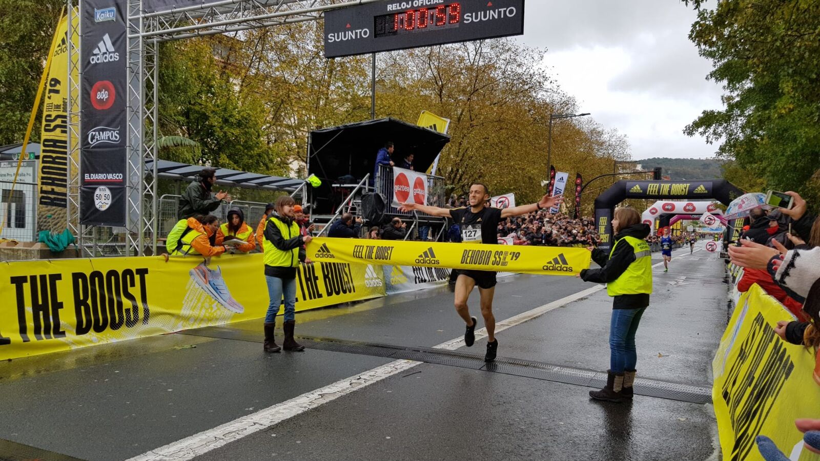 Chakib Lachgar, de venir a España en los bajos de un camión a ganar la Behobia - San Sebastián: 
