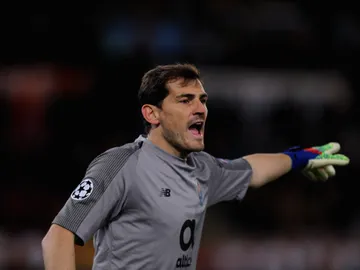 Iker Casillas, durante un partido con el Oporto Iker Casillas, durante un partido con el Oporto