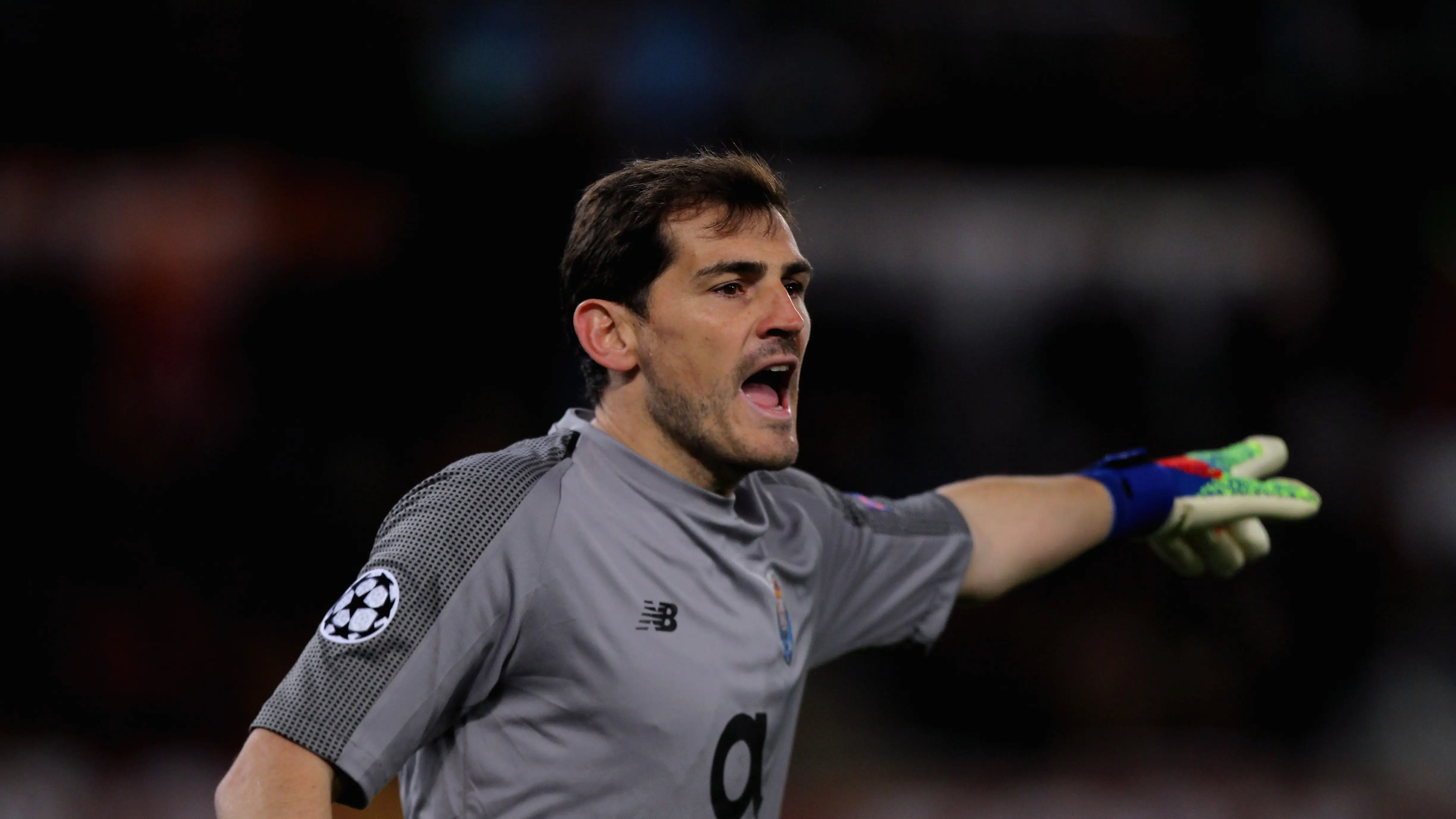 Iker Casillas, durante un partido con el Oporto Iker Casillas, durante un partido con el Oporto