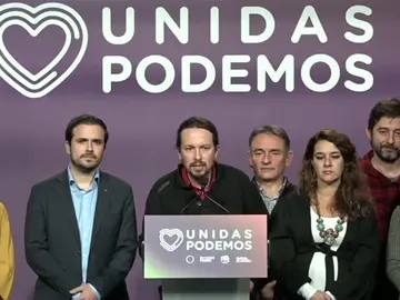 Pablo Iglesias tras el resultado de las elecciones generales, vídeo en directo Pablo Iglesias tras el resultado de las elecciones generales, vídeo en directo