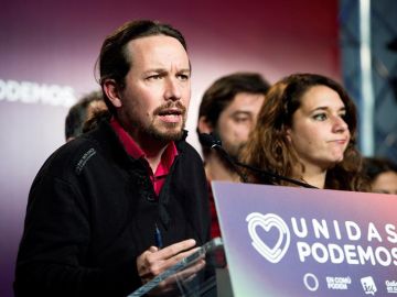 El secretario general de Unidas Podemos, Pablo Iglesias