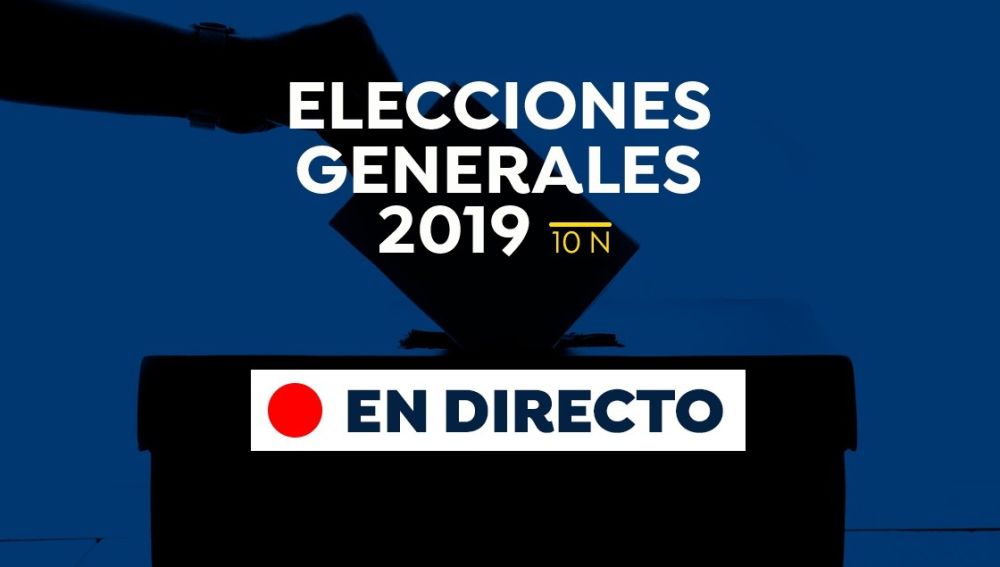 Elecciones generales 2019 en directo