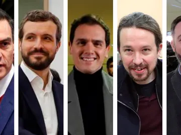 A3 Noticias Fin de Semana (10-11-19) Los candidatos llaman a la participación y el desbloqueo de España en la jornada electoral A3 Noticias Fin de Semana (10-11-19) Los candidatos llaman a la participación y el desbloqueo de España en la jornada electoral