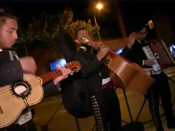 Mariachis en la sede de Ciudadanos Mariachis en la sede de Ciudadanos