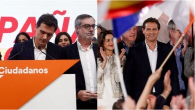 Comparativa: El discurso de Rivera tras las elecciones generales del 28-A y del 10-N