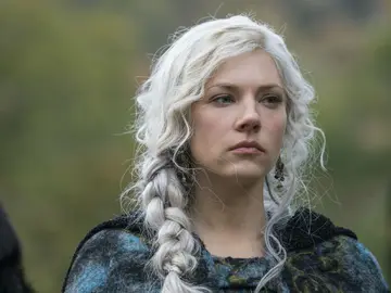 Lagertha en la quinta temporada de 'Vikingos' Lagertha en la quinta temporada de 'Vikingos'