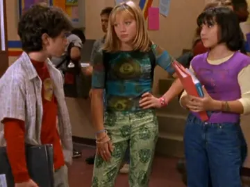 Gordo, Lizzie y Miranda en 'Lizzie McGuire' Gordo, Lizzie y Miranda en 'Lizzie McGuire'