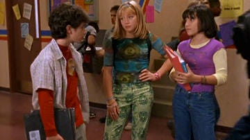 Gordo, Lizzie y Miranda en 'Lizzie McGuire'