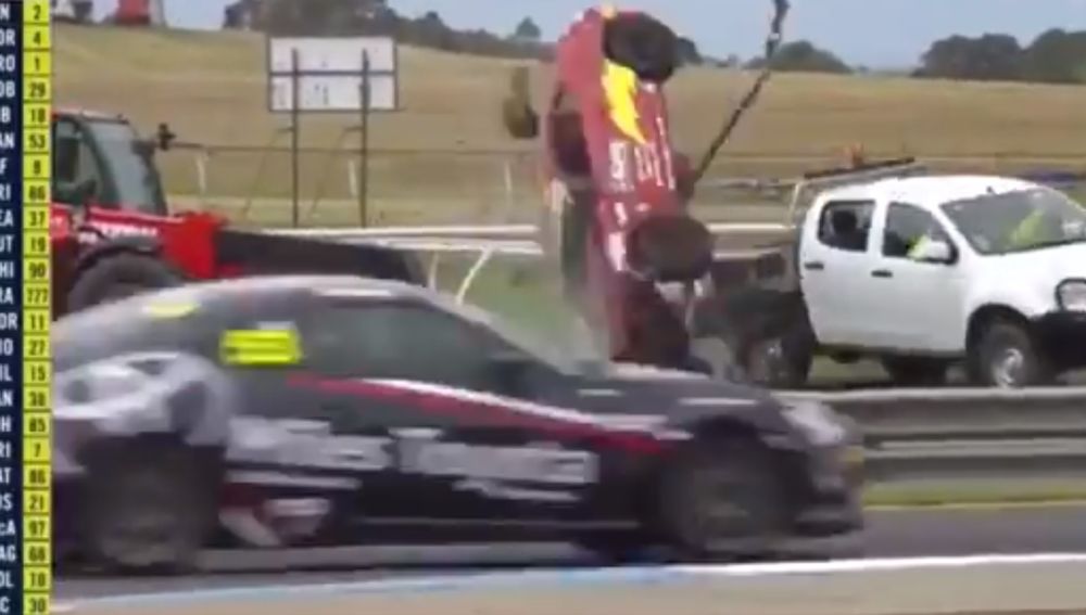 Momento del accidente de John Iafolla