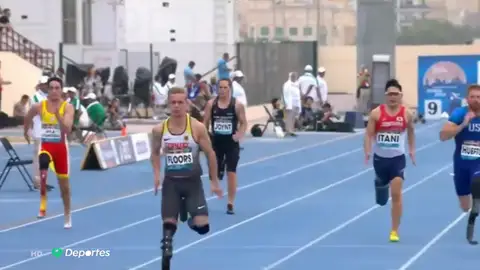 Johannes Floors y su increíble récord en los 100 metros corriendo con dos prótesis Johannes Floors y su increíble récord en los 100 metros corriendo con dos prótesis