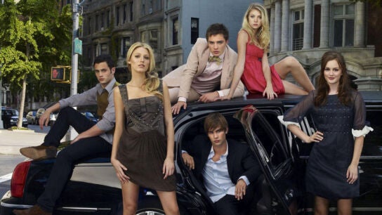 Los protagonistas de 'Gossip Girl'