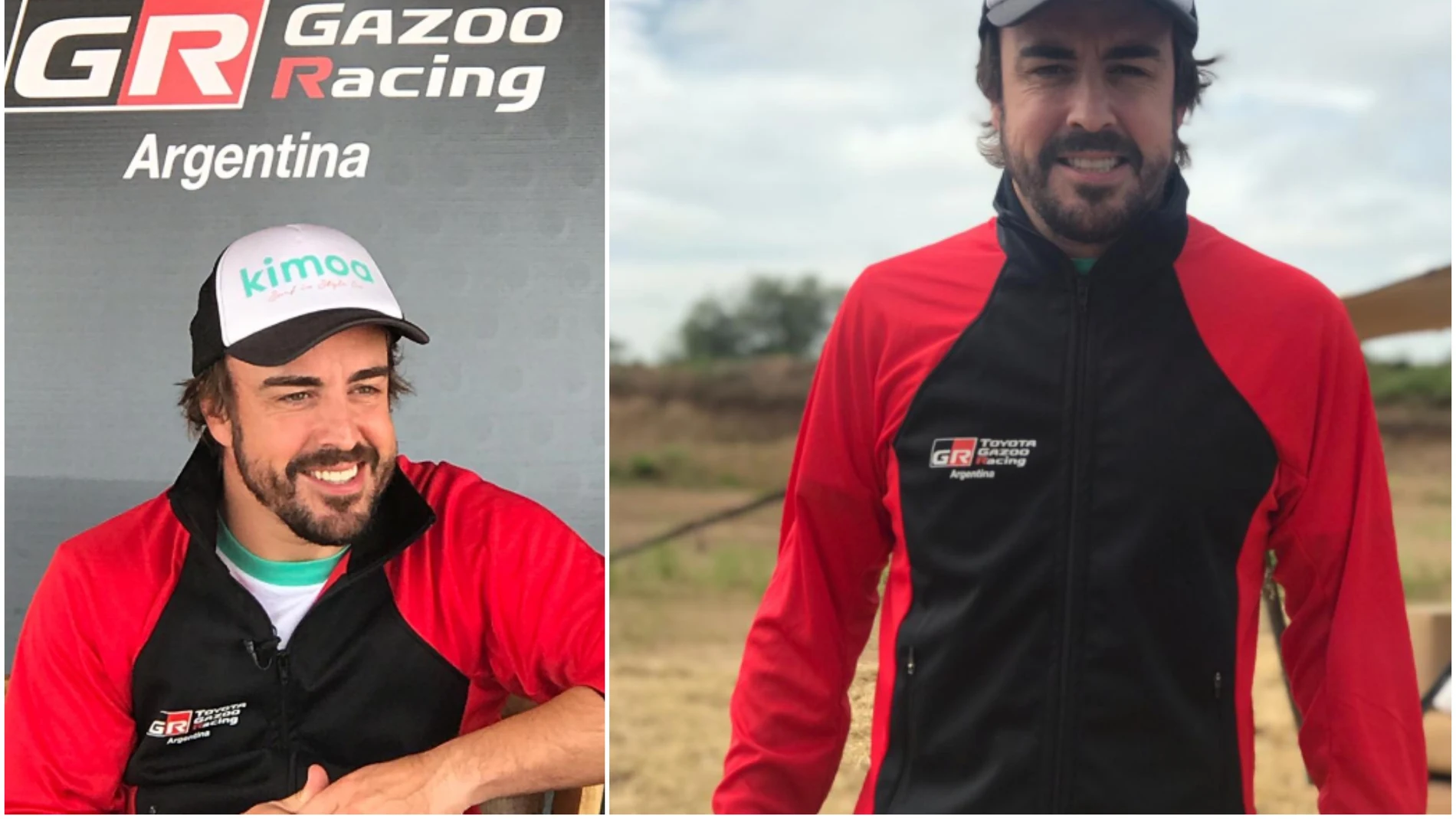 Fernando Alonso en el acto de Toyota en Argentina Fernando Alonso en el acto de Toyota en Argentina